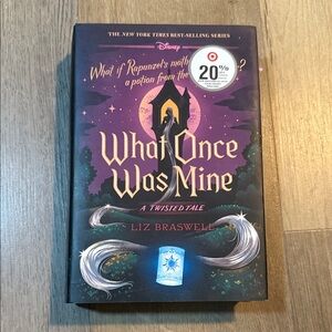 Disney Purple and Gold 'What Once Was Mine' Book